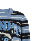 Ganni Ganni Graphic Wool Sweater