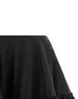 Ganni Ganni Duchesse Nylon Mini Frill Skirt