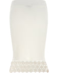 Ganni Ganni Cotton Crochet Skirt