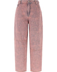 Ganni Ganni Pink Washed Stary Jeans