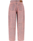Ganni Ganni Pink Washed Stary Jeans