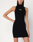 Diesel Diesel Black ribbed M-Onervax dress