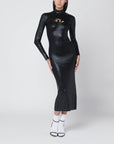 Diesel Diesel Black shiny M-Zary dress