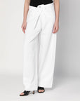 Agolde AGOLDE Wide Vana Fold white jeans