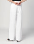 Agolde AGOLDE Wide Vana Fold white jeans