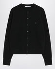 Acne Studios Acne Studios Black yak wool cardigan