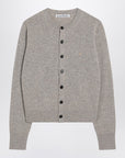 Acne Studios Acne Studios Grey melange yak wool cardigan