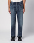 Agolde AGOLDE Blue washed jeans in regenerated denim