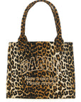 Ganni Ganni Leopard Large Shopping Bag