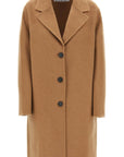 Acne Studios Acne Studios midi wool and alpaca coat