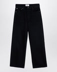 Agolde AGOLDE Wide black jeans in organic denim