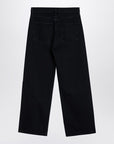 Agolde AGOLDE Wide black jeans in organic denim