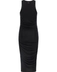 Elisabetta Franchi Elisabetta Franchi Logo Embroidery Dress