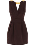 Elisabetta Franchi Elisabetta Franchi Metal Plaque Dress
