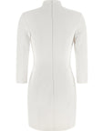 Elisabetta Franchi Elisabetta Franchi Logo Dress With Elastic Bands