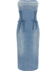 Elisabetta Franchi Elisabetta Franchi Denim Dress