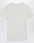 Acne Studios Acne Studios White cotton T-shirt with logo