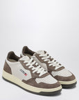 Autry AUTRY Medalist white/brown suede sneakers