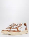Autry AUTRY White/brown Medalist sneakers