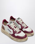 Autry AUTRY Super Vintage White/Purple/Brown Sneaker