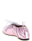 Ganni Ganni Lace-up Ballet Flats
