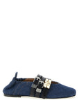 Ganni Ganni Sue Triple Ballet Flats