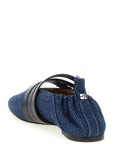 Ganni Ganni Sue Triple Ballet Flats