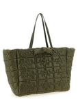 Ganni Ganni Quilted Re-tech Xxl Tote Shopping Bag