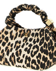 Ganni Ganni Small Bou Bag Leopard Handbag