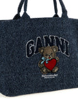 Ganni Ganni Xxl Bear Shopping Bag