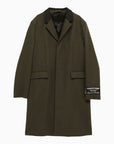 Acne Studios Acne Studios Single-breasted wool-blend military coat