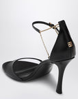 Givenchy Givenchy 4G Liquid 95 sandals in black leather