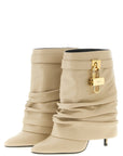 Givenchy Givenchy Shark Lock Stiletto Ankle Boots