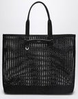 Dolce & Gabbana Dolce & Gabbana Dolce&Gabbana Adamo Shopping Bag in black woven mesh