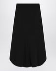 Givenchy Givenchy Black Milan stitch skirt with buttons