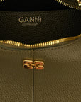 Ganni Ganni Mini Hobo Handbag