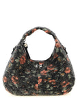 Ganni Ganni Mini Hobo Flowers Handbag