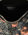 Ganni Ganni Mini Hobo Flowers Handbag