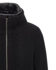 Herno Herno Lamé Thread And Wool Coat