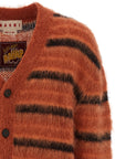 Marni Marni Brushed Striped Cardigan
