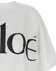 Chloé Chloé Logo Crop T-shirt
