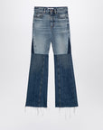 Chloé Chloé Three-coloured patchwork denim jeans