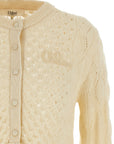 ChloÉ ChloÉ Pointelle Cardigan
