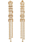 Chloé Chloé Lettering Pendant Earrings