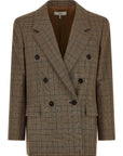 Chloé Chloé Check Double-breasted Blazer