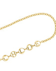 Chloé Chloé Script Jewel Belt