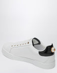Dolce & Gabbana Dolce & Gabbana Dolce&Gabbana White/gold leather Portofino sneakers