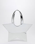 Coperni Coperni Mini Star mirrored silver tote bag