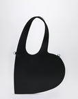 Coperni Coperni Mini Heart bag in black leather