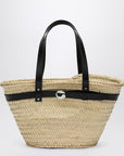 Coperni Coperni Palm medium raffia shopping bag